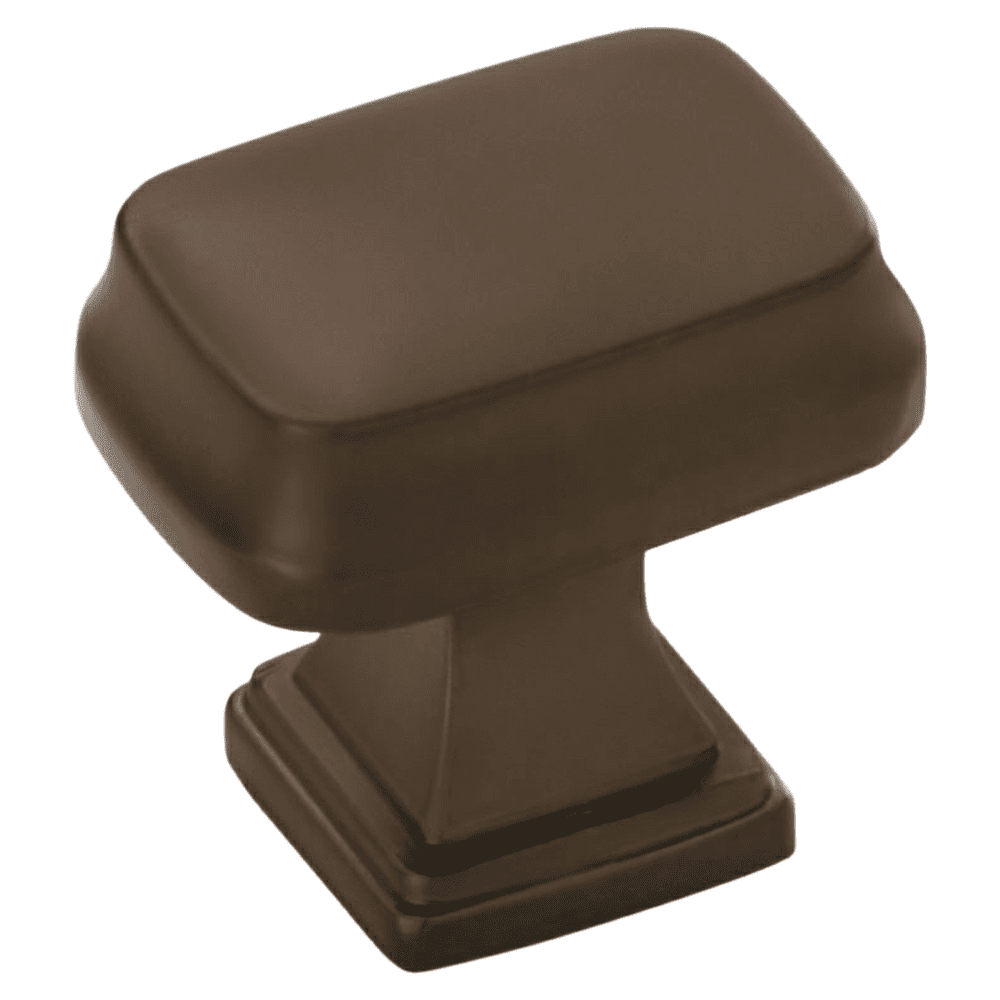1-1/4" Revitalize Rectangle Knob, Caramel Bronze