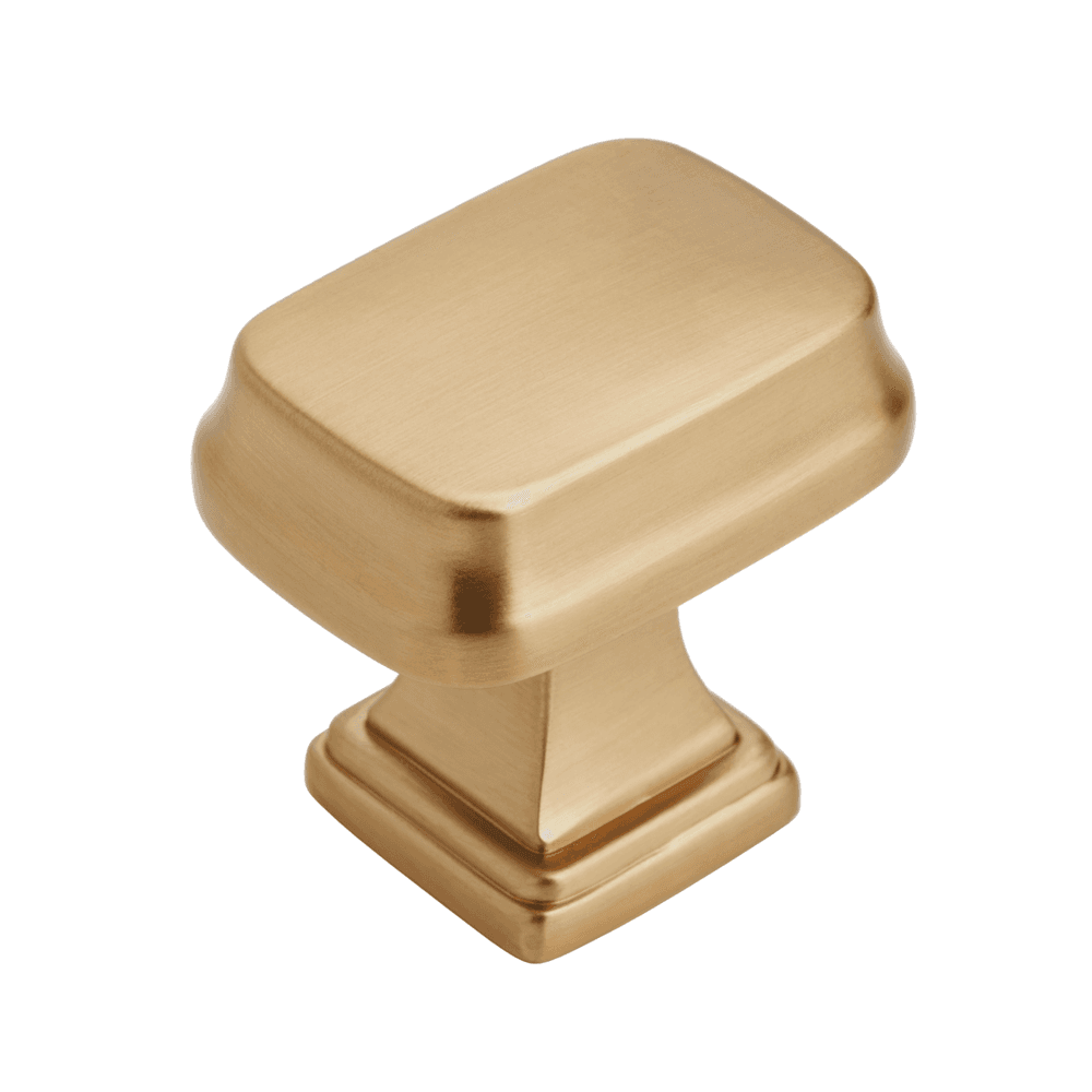 1-1/4" Revitalize Rectangle Knob, Champagne Bronze