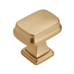 1-1/4" Revitalize Rectangle Knob, Champagne Bronze