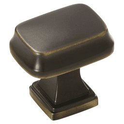 1-1/4" Revitalize Rectangle Knob, Venetian Bronze