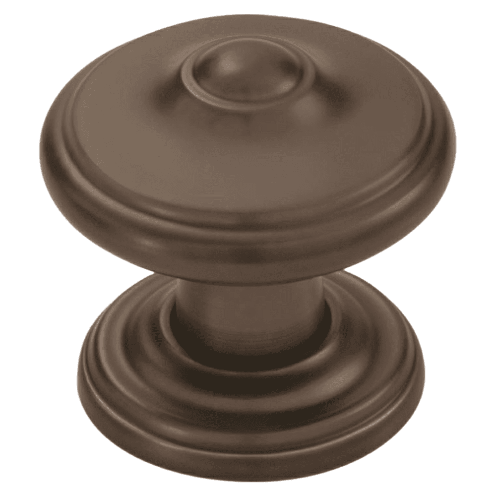1-1/4" Revitalize Round Knob, Caramel Bronze, 1-1/4" Length