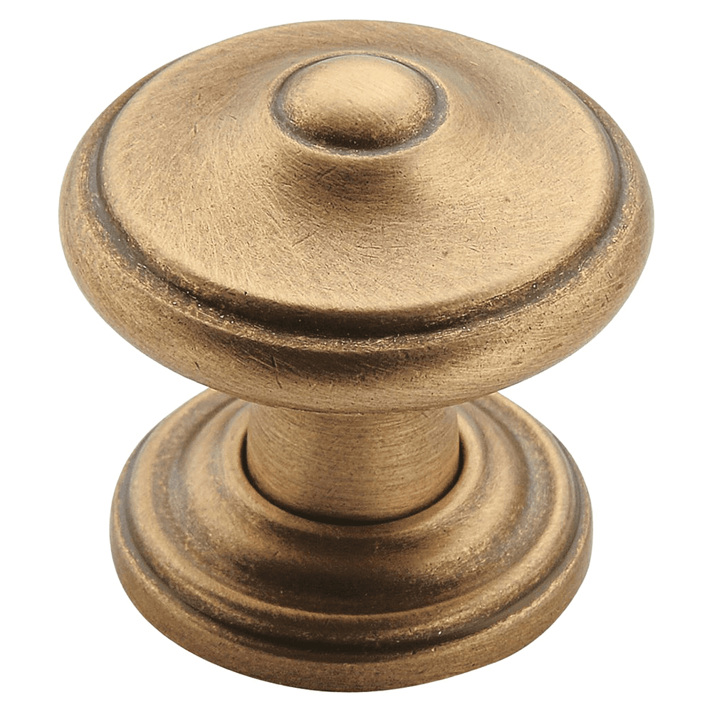 1-1/4" Revitalize Round Knob, Gilded Bronze, 1-1/4" Length