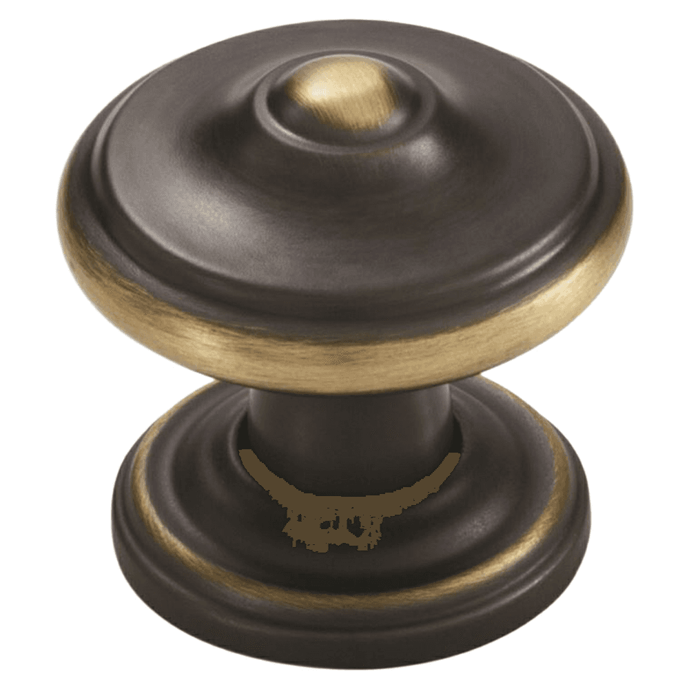 1-1/4" Revitalize Round Knob, Venetian Bronze, 1-1/4" Length