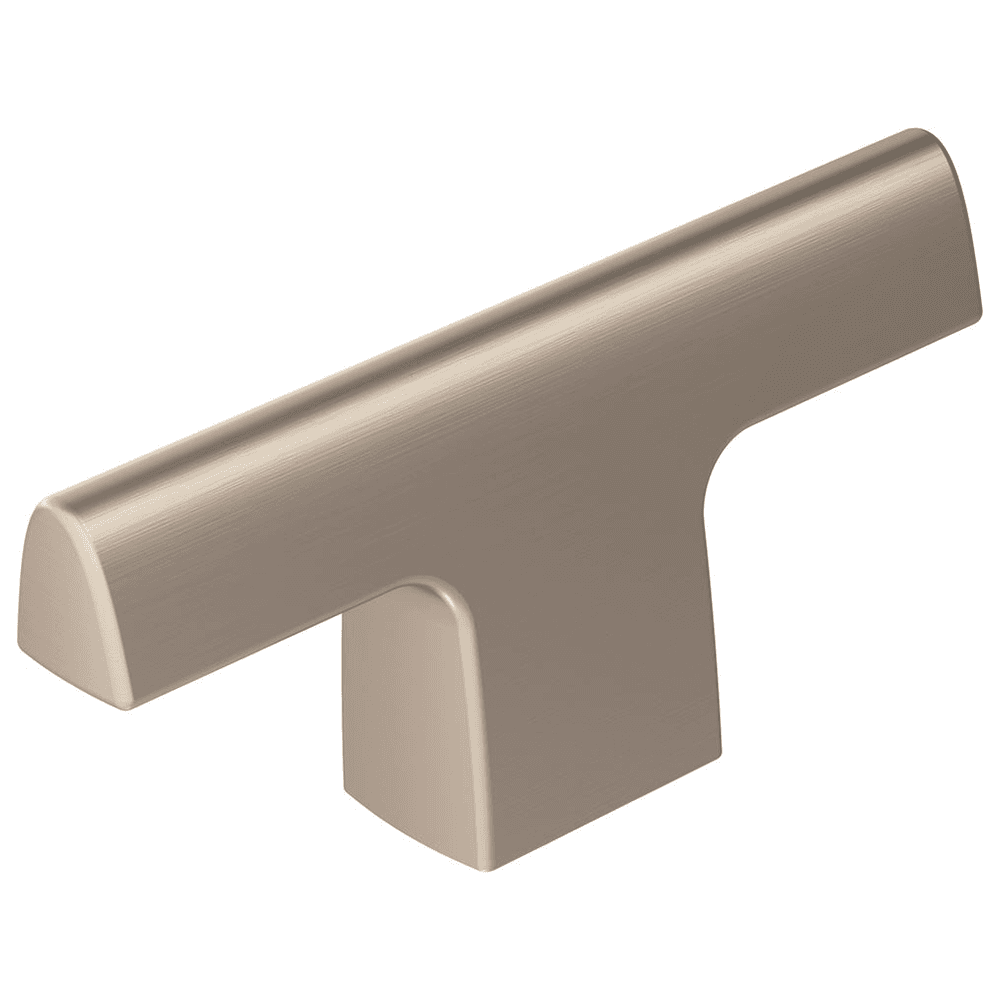 2-1/2" Riva T-Knob, Satin Nickel