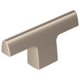 2-1/2" Riva T-Knob, Satin Nickel