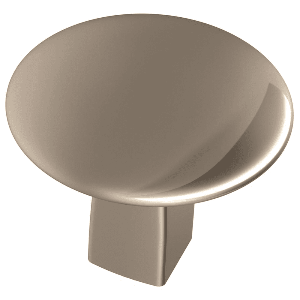 1-1/4" Riva Round Knob, Polished Nickel