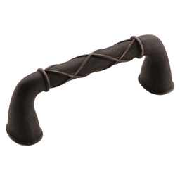 3" Lattice™ Handle Pull, Dark-Oiled Bronze