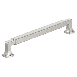 7-9/16" Stature Cabinet Pull, Satin Nickel