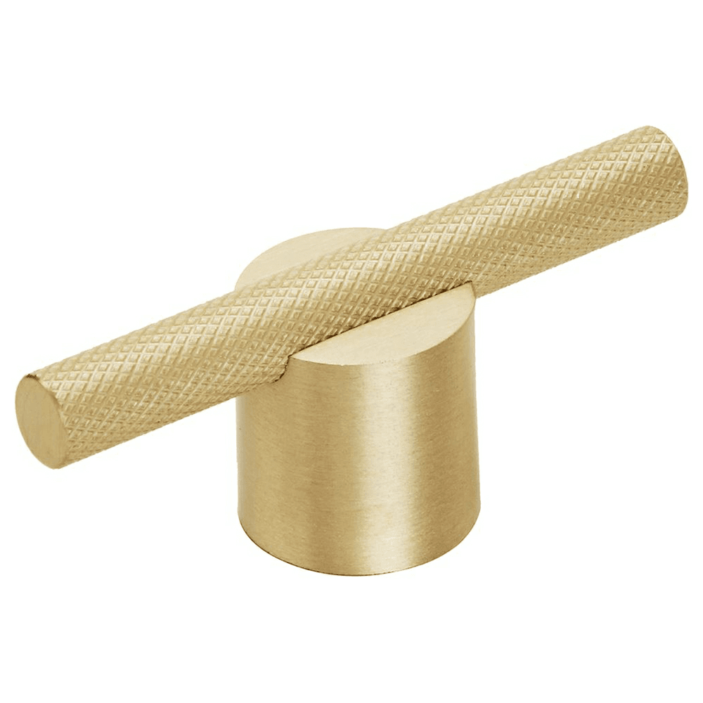 5/8" Transcendent T-Handle Pull, Matte Gold