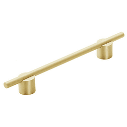6-5/16" Transcendent Bar Pull, Matte Gold