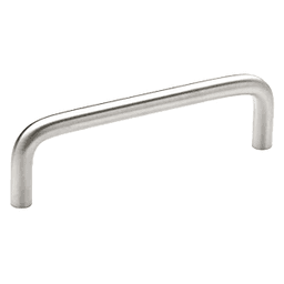 3-3/4" Wire Pulls Cabinet Pull, Polished Chrome