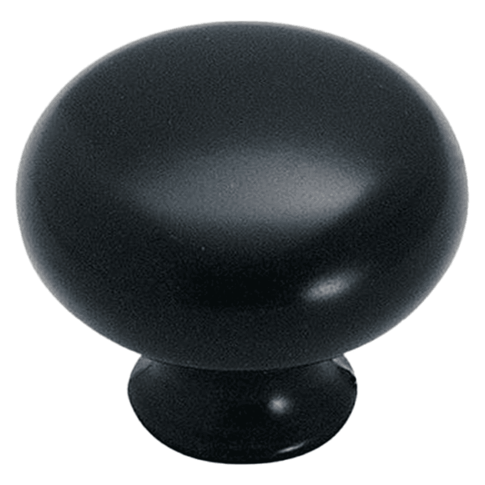 1-5/16" Traditional Classics Mushroom Knob, Matte Black