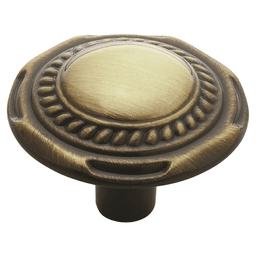 1-1/4" Everyday Heritage Round Disc Knob, Antique English