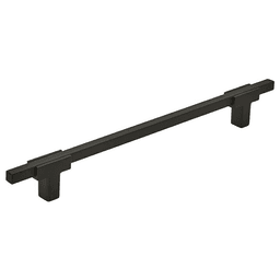 7-9/16" Urbanite Handle Pull, Matte Black/Matte Black