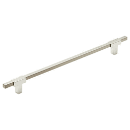 10-1/16" Urbanite Handle Pull, Polished Chrome/Satin Nickel