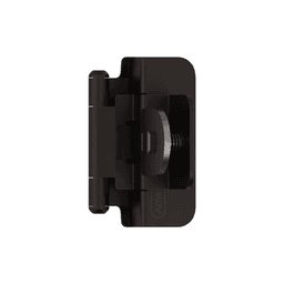 Double Demountable Hinge, Self-Closing, 3/8" Inset, Oil Rubbed Bronze