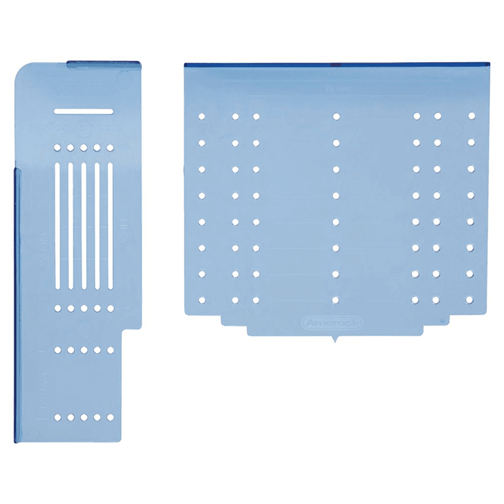 Door/Drawer Hardware Installation Template