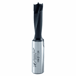 7.5mm x 57mm Brad Point Boring Bit, Right Hand, 10mm Shank
