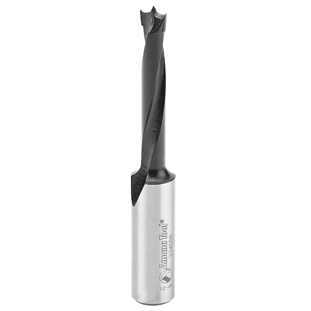 6mm x 70mm Brad Point Boring Bit, Right Hand, 10mm Shank