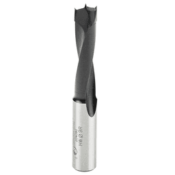9mm x 70mm Brad Point Boring Bit, Right Hand, 10mm Shank