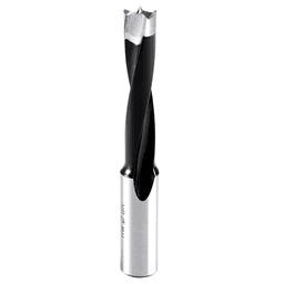 8mm x 70mm Ditec High Performance Brad Point Boring Bit, Right Hand, 10mm Shank