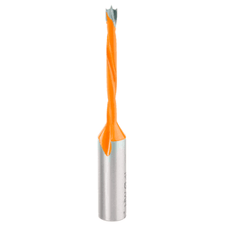 4mm x 77mm Brad Point Boring Bit, Left Hand, 10mm Shank