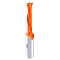 6mm x 70mm Brad Point Boring Bit, Left Hand, 10mm Shank