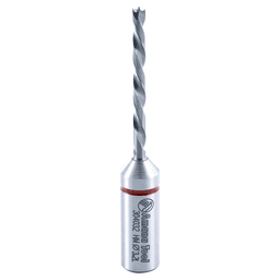 3.2mm x 70mm Brad Point Boring Bit, Left Hand, 10mm Shank