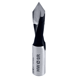 9mm x 57mm Through-Hole Boring Bit, Right Hand