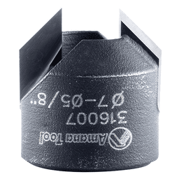 16mm x 16.5mm Carbide Tipped Countersink Bit, Right Hand, 7mm Shank
