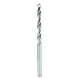 3mm x 55mm Brad Point Drill Bit, Right Hand, 3mm Shank