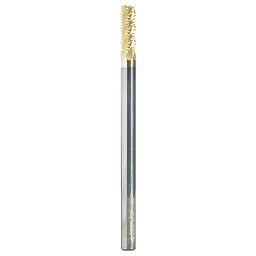1/4" x 4" ZrN Coated Honeycomb Cutting Spiral Hogger Bit, 6-Flute, 1/4" Shank