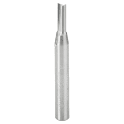 3/16" x 2" Straight Plunge Router Bit, 1-Flute, 1/4" Shank