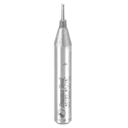 1/16" x 1-5/8" Straight Plunge Bit, 2-Flute, 1/4" Shank