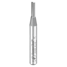 1/8" x 2" Straight Plunge Bit, 2-Flute, 1/4" Shank