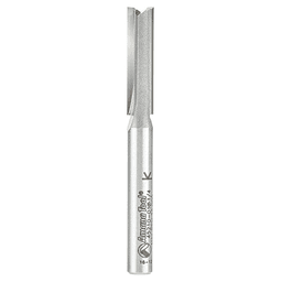 1/4" x 2-1/2" High Production Straight Plunge Router Bit, 2-Flute, 1/4" Shank