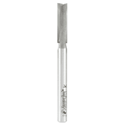1/4" x 3" High Production Straight Plunge Router Bit, 2-Flute, 1/4" Shank