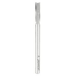 1/4" x 3-3/4" High Production Straight Plunge Router Bit, 2-Flute, 1/4" Shank