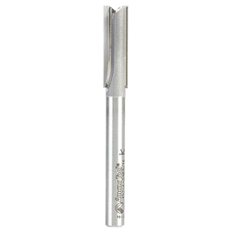 5/16" x 2-3/4" High Production Straight Plunge Router Bit, 2-Flute, 1/4" Shank