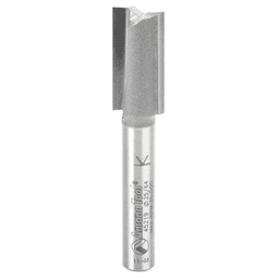 10mm x 2-1/8" Straight Plunge Router Bit, 2-Flute, 1/4" Shank