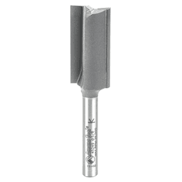 5/8" x 2-7/8" High Production Straight Plunge Router Bit, 2-Flute, 1/4" Shank