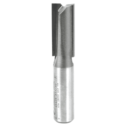 17/32" x 2-7/8" Straight Plunge Router Bit, 2-Flute, 1/2" Shank