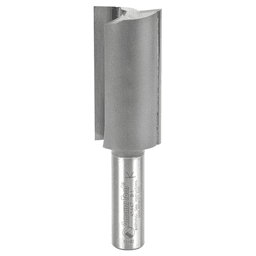 1" x 3-5/8" High Production Straight Plunge Router Bit, 2-Flute, 1/2" Shank