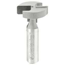 1-13/64" x 2-13/32" T-Slot Rounded Edge Bit, 2-Flute, 1/2" Shank