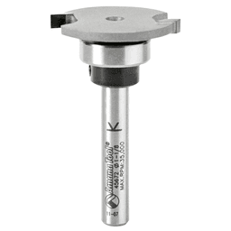 1-1/8" x 1-7/8" Straight Flooring Bit, 2-Flute, 1/4" Shank