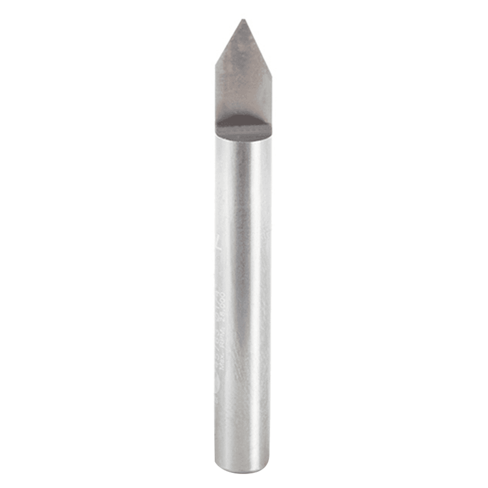 2" x 0.020" Tip Signmaking Engraving Router Bit, 1/4" Shank