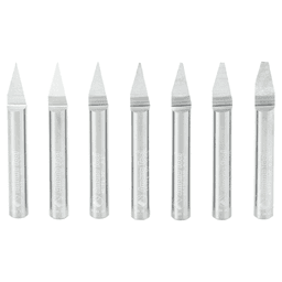 2" 7-Piece Signmaking Engraving Router Bit Set, 1/4" Shank