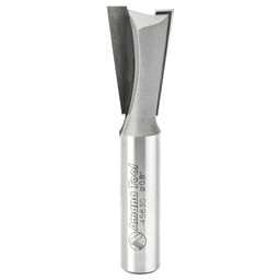 0.8" x 3.222" Dovetail Router Bit, 2-Flute, 1/2" Shank