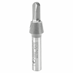 3/16" x 1-3/4" x 3/32" Radius Core Box Router Bit, 1/4" Shank