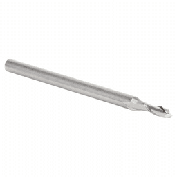 3/32" x 2" Long Up-Cut Spiral Plunge Bit, 2-Flute, 1/8" Shank